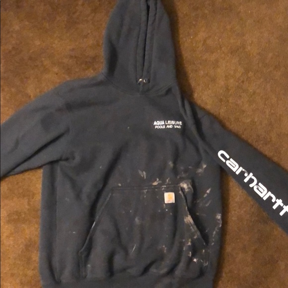 mens carhartt pullover hoodie